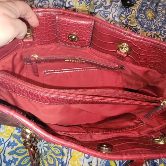 Liz Claiborne shoulder/handbag red - Picture 7 of 7